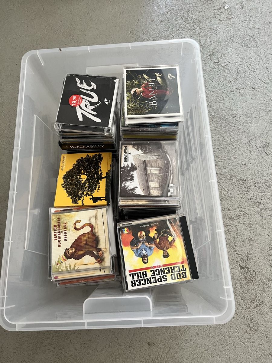 CDs: Kiste mit diversen CDs – Gebraucht aus Zäziwil von Cassius_X
