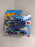 Hot Wheels Subaru Impreza WRX STI bleu