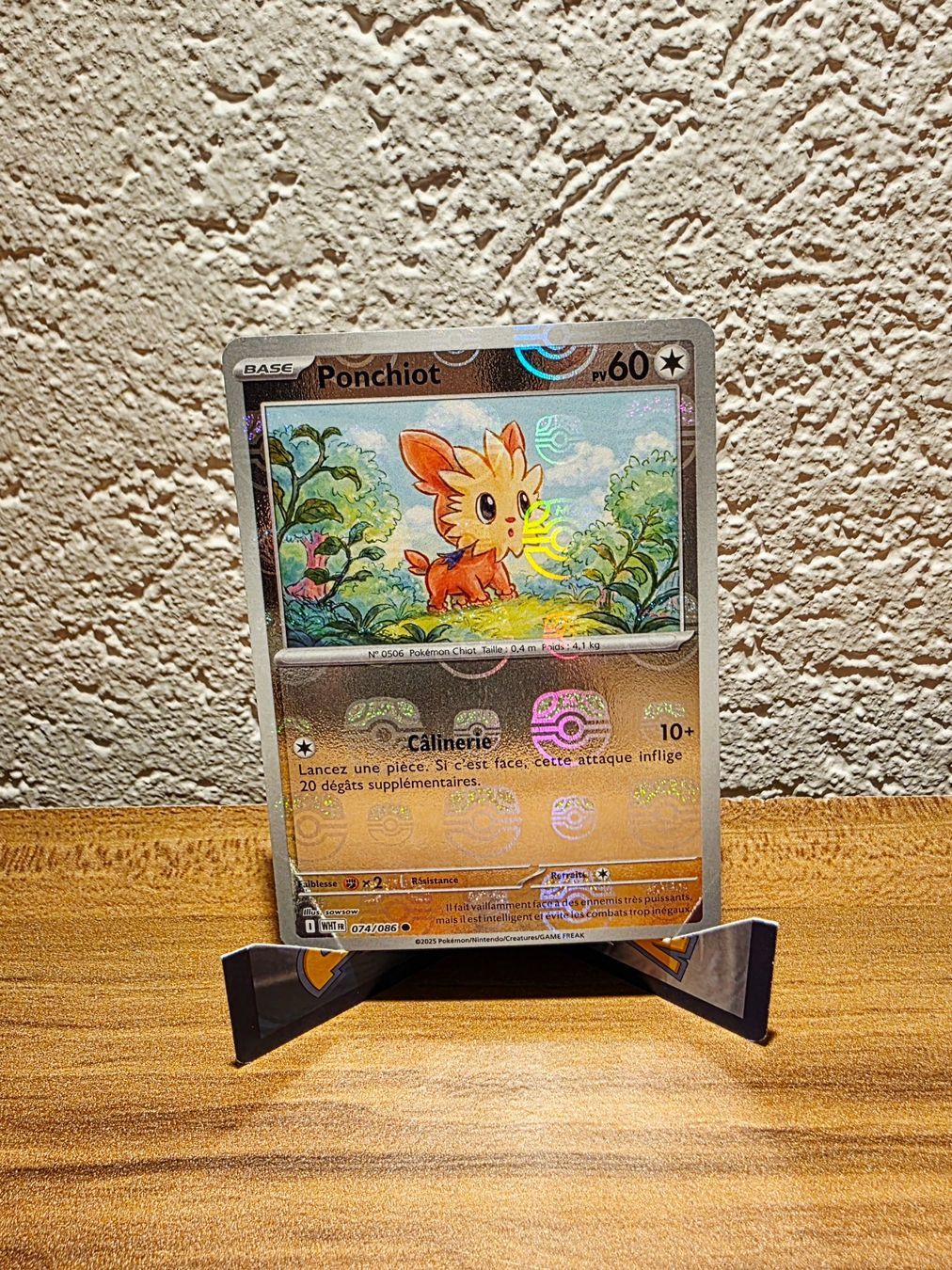 Pokémon Sammelbilder & Trading cards: Ponchiot Masterball Reverse 074/086 Flamme Blanche – Neu (gemäss Beschreibung) aus Turin (Salins) von Meeelll01