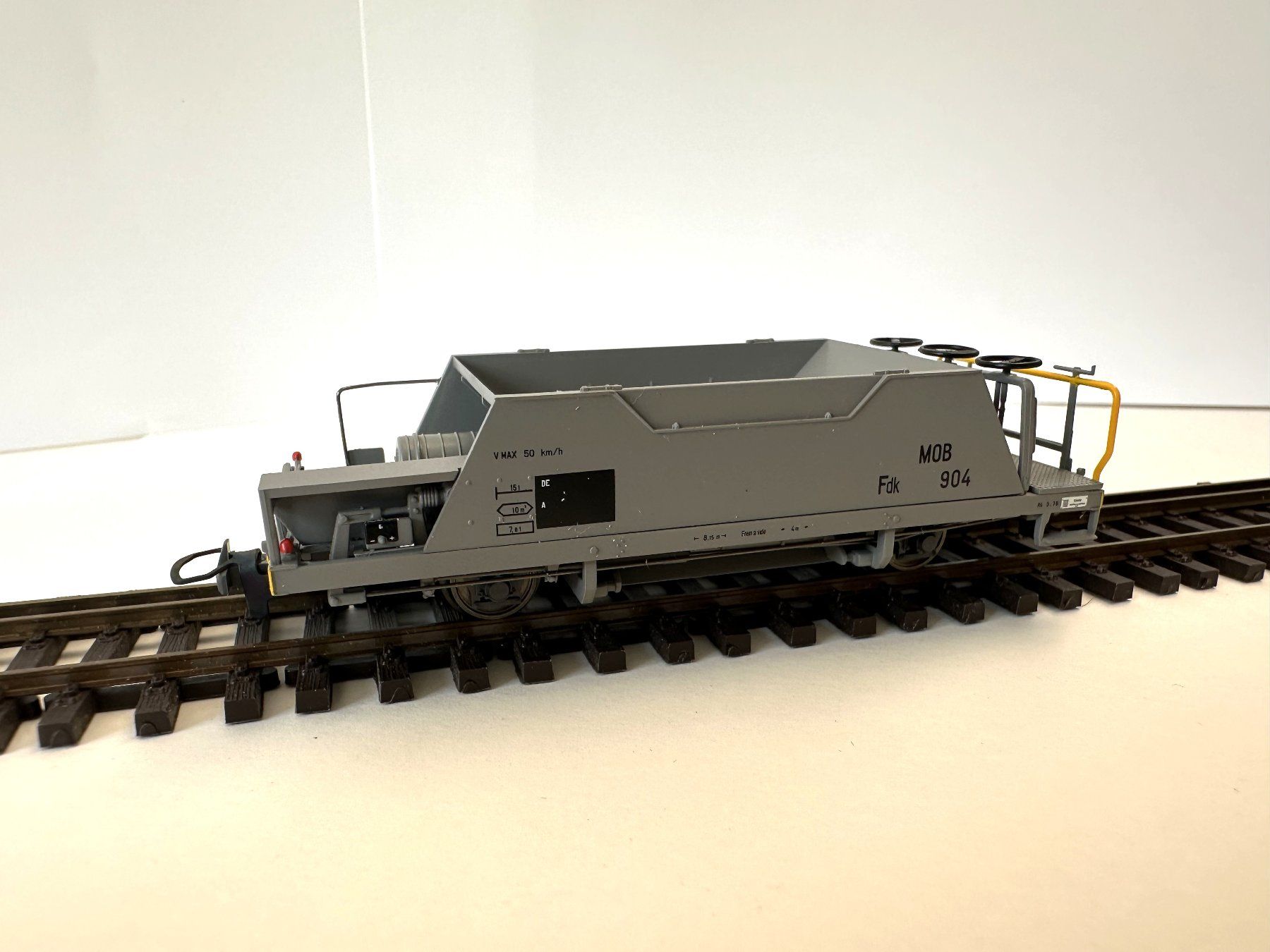Bemo Modelleisenbahnen: Bemo - MOB Fdk 904 - Schotterwagen – Neu und originalverpackt aus Domat/Ems von mmx4001 1