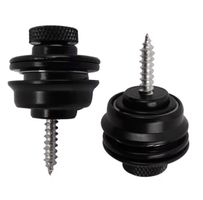 Strap Lock Gurtpins Schwarz (2 Stück)
