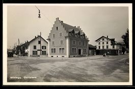 Wildegg, Dorfplatz mit Gasthof zum Aarho