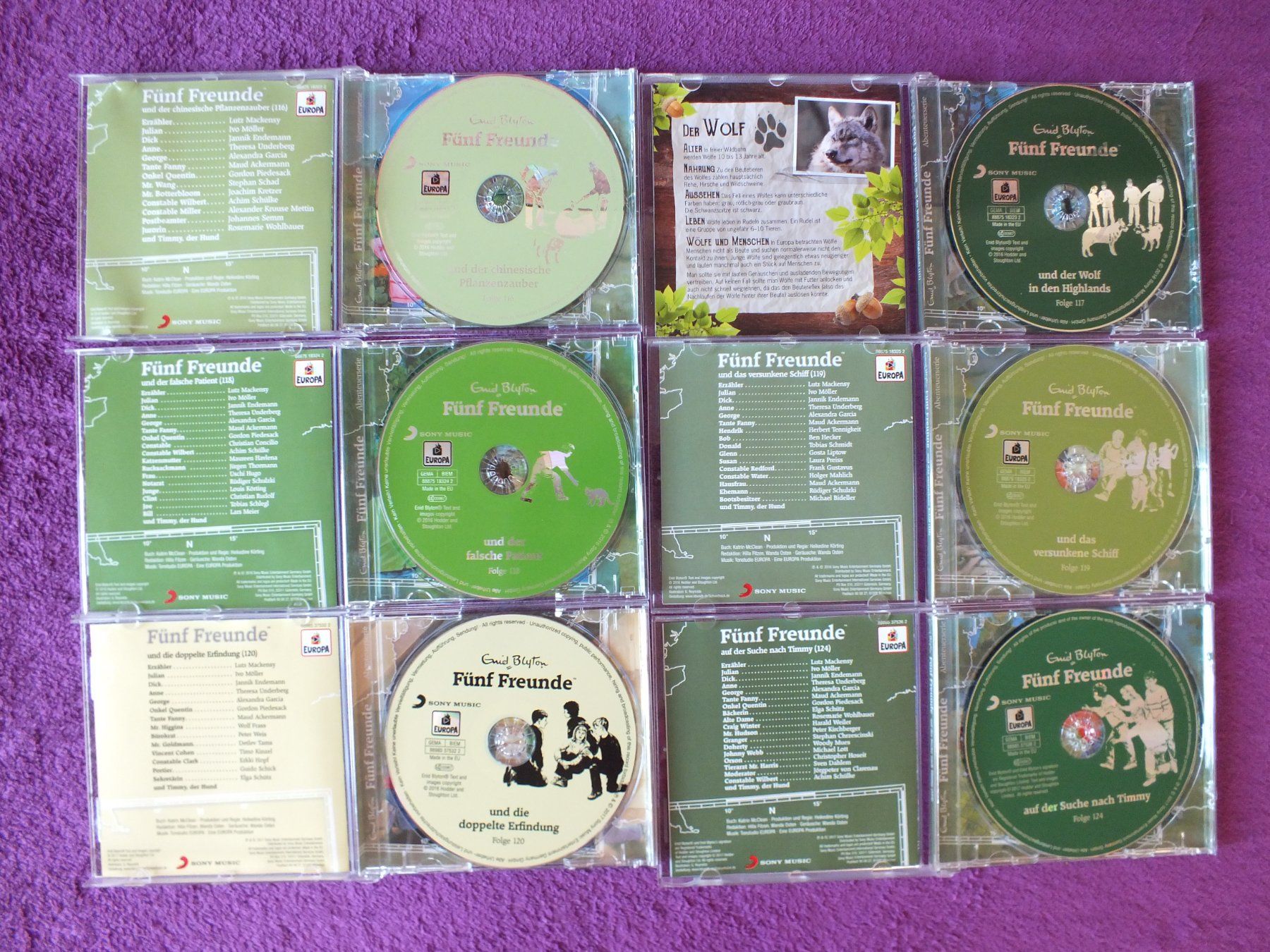 CD: 6 - Fünf Freunde - Hörspiel - CD´s – Usato da Müllheim Dorf venduto da Seeeule01 7