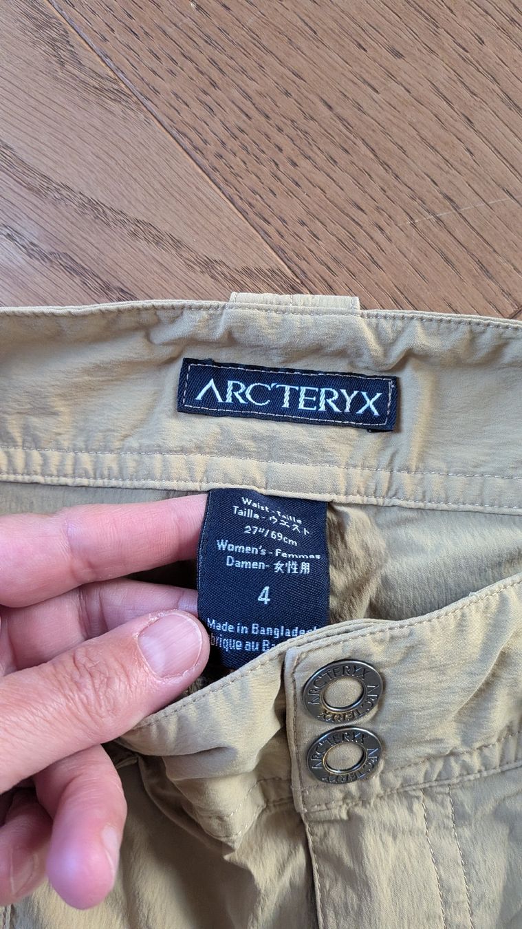 Arcteryx Pantaloni: Arc'teryx Wanderhose Damen Gr. S  – Usato da Zürich venduto da broedl 1