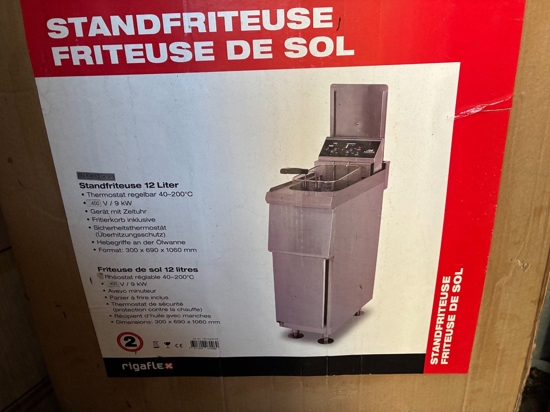 Appareils de cuisine: Standfritüre – Neuf avec emballage d'origine à frauenfeld par challenger1971