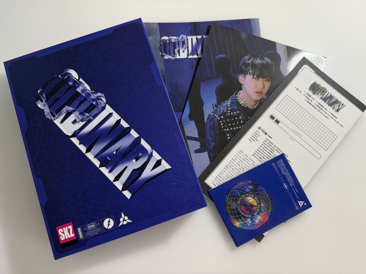 Album: Album Stray Kids Oddinary version bleue bon état – Nuovo (secondo la descrizione) da Rolle venduto da dan_2607