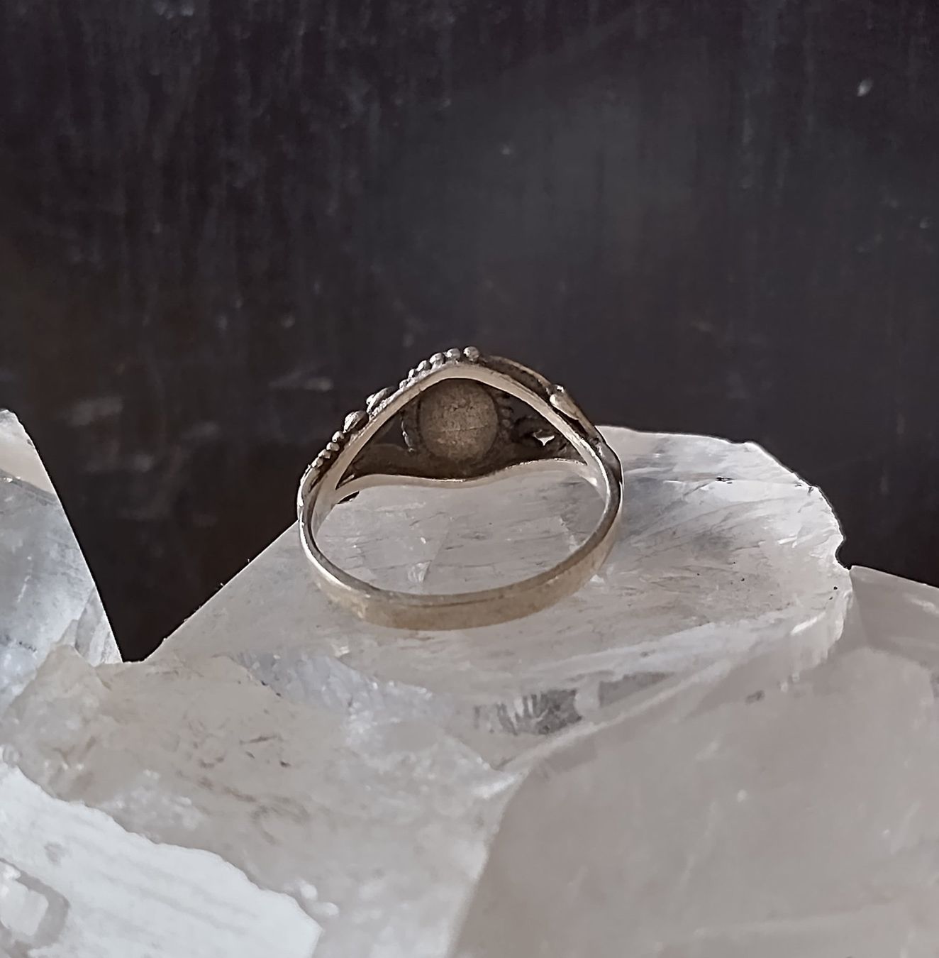 Ringe: VINTAGE RING SILBER 925 MIT ABALONE GR.42 XS – Gebraucht aus Romanshorn von BoutiqueA 2