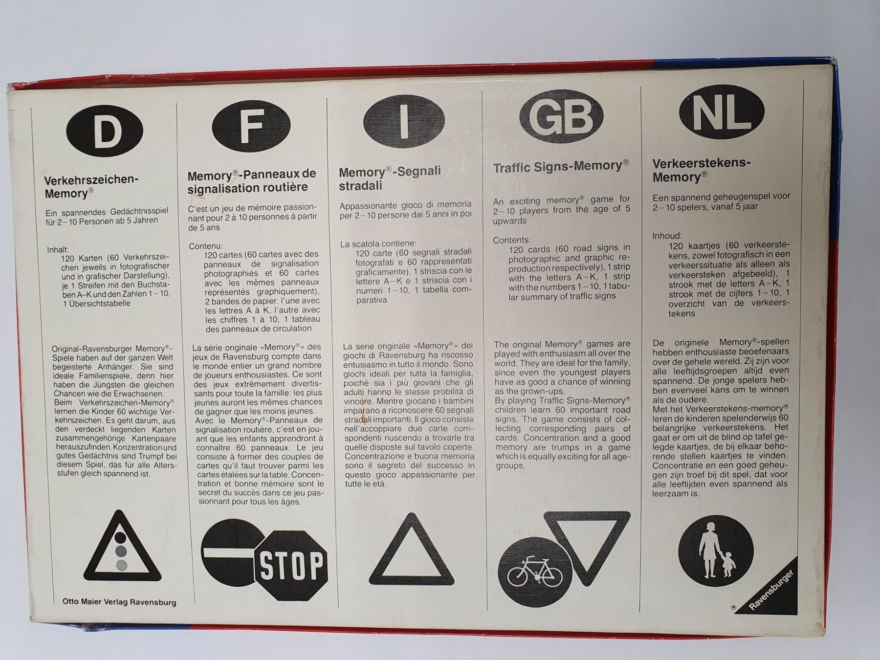 Ravensburger Spiele: Memory Ravensburger 1979 Bilderlegespiel Verkehr – Gebraucht aus Oberdorf BL von BaldenEagle 4