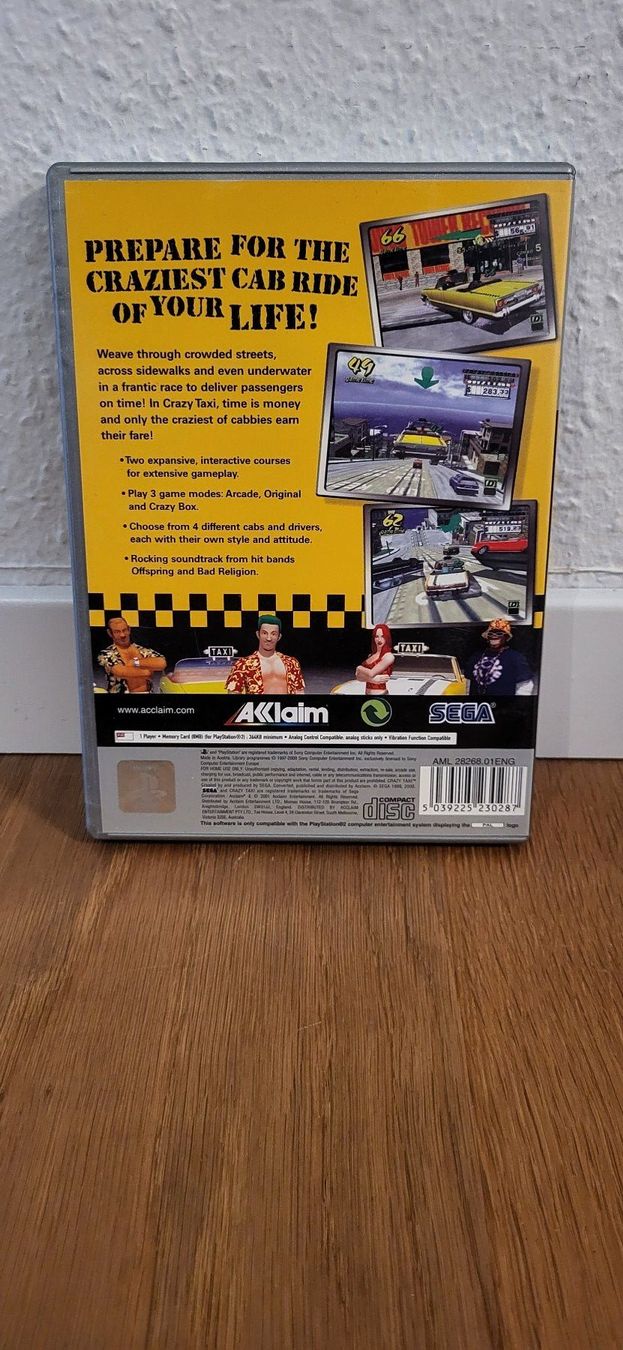 Sony Giochi: PS 2 - Crazy Taxi – Usato da Münsingen venduto da DigitaleSpielecke 1