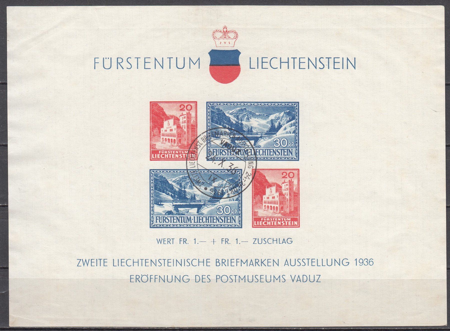 Tutti i francobolli: LBK W14 mit ET – Usato da Bürglen TG venduto da StampGraf