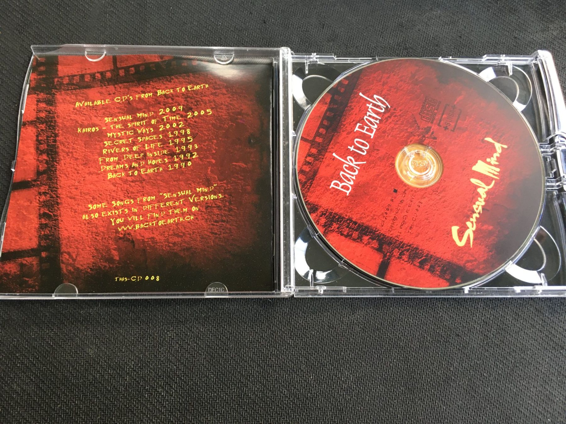 CD: Back to Earth - Sensual Mind -CD- – Usato da St.Gallen venduto da MedienJoe 1