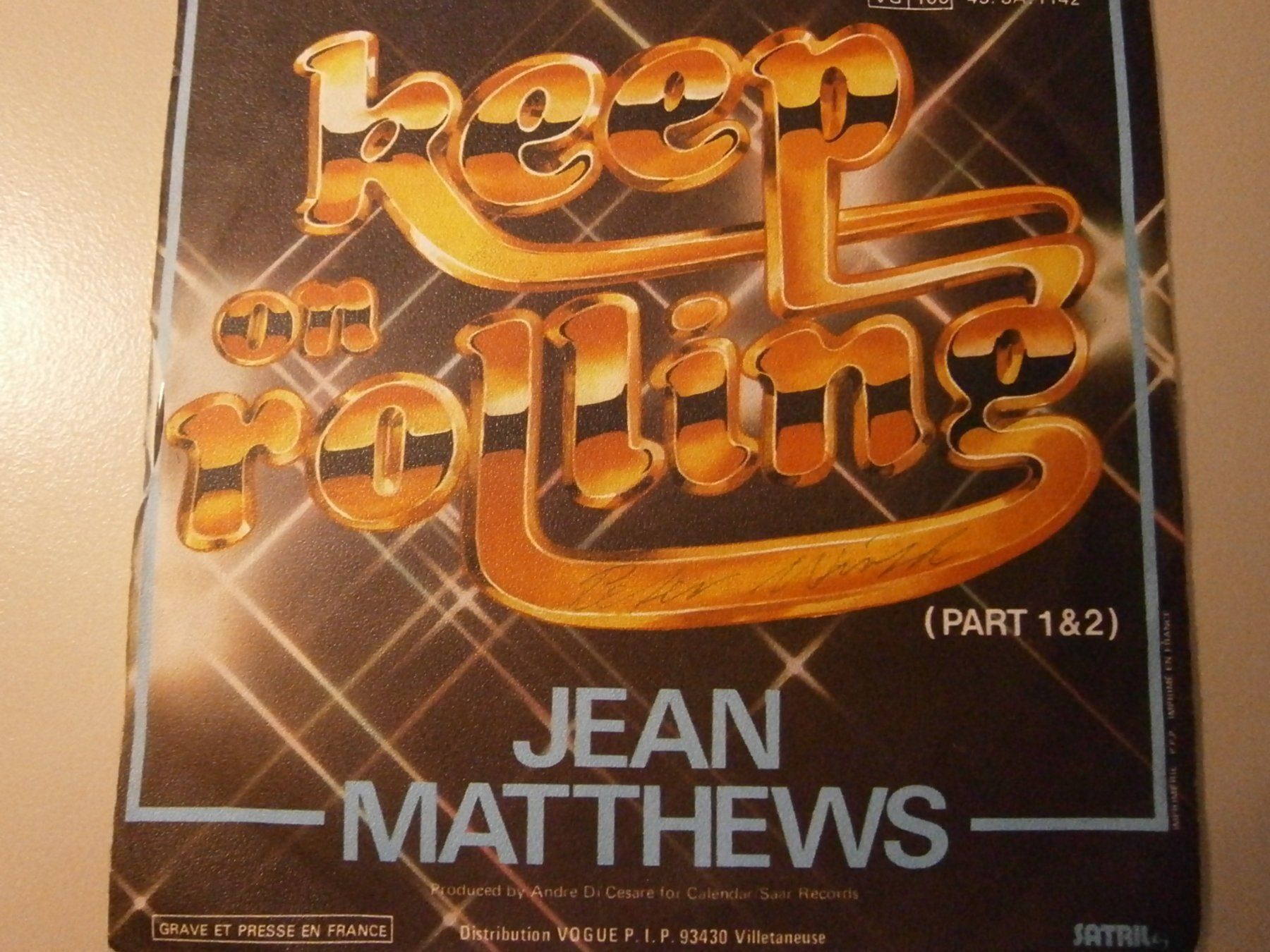 Dischi in vinile: Vinyl-Single Jean Matthews - Keep On Rolling – Usato da Langenthal venduto da Modo39