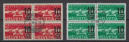 1935  Nr. F20a-F21 Flugpost gestempelt