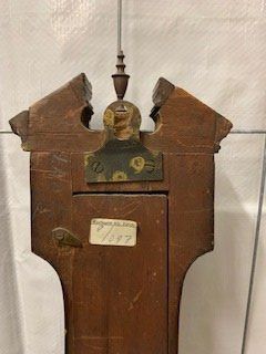 Sonstige antike Technik & Geräte: Barometer (antik) mit Thermometer, aus England – Gebraucht aus Flims-Waldhaus von 5_egg 3