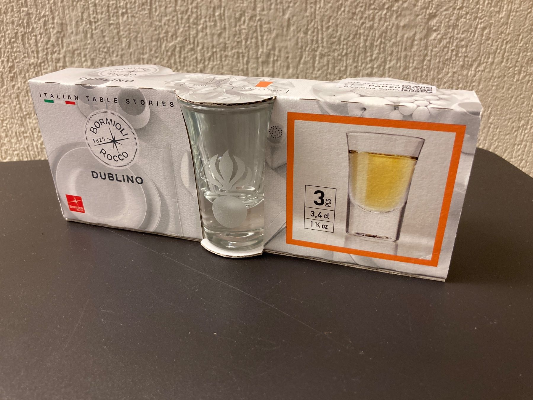 Verres: 3 Shot-Gläser GRENADIER // Isone // Schweizer Armee – Neuf avec emballage d'origine à Brütten par Hst1 3