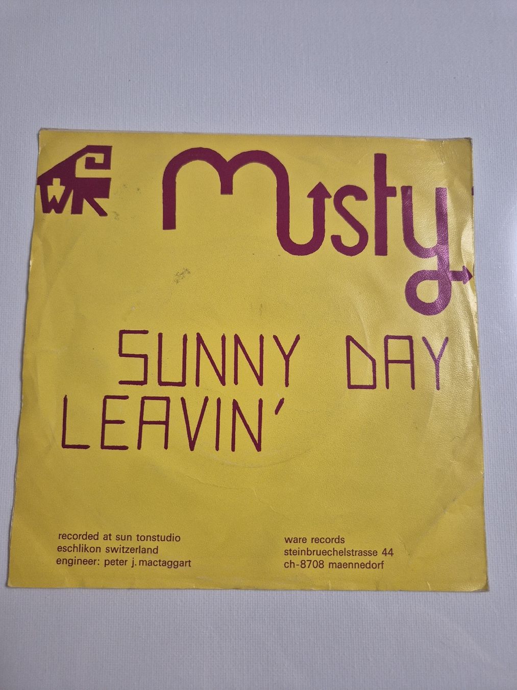 Dischi in vinile: Misty -  Sunny Day / Leavin'- Single 7 , CH  – Usato da Uster venduto da newwave0 1