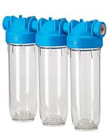 DP 10 Trio 1 Inch Triple Filter Housing Home Water Filter