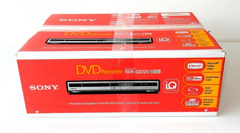 Lecteur DVD Sony RDR-GX350