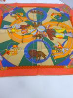 Hermès-Schal, Circus, neu, 100% Seide