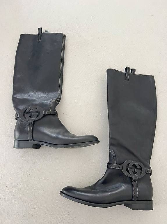 Scarpe da donna: Gucci Lederstiefel, Grösse EU36 – Usato da Zürich venduto da FK8044