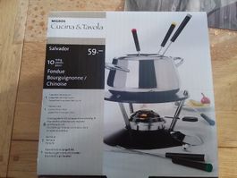 Fondue Bourguignonne/Chineois 10 teilig Cucina&Tavola NeuOVP