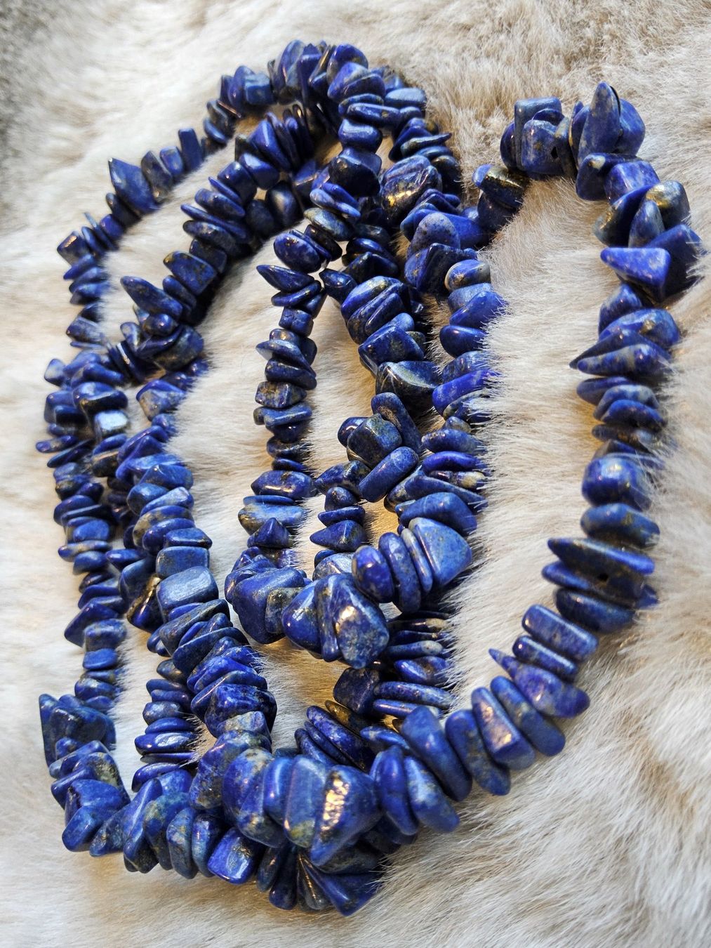 Catenine: Lange köngisblaue Lapislazuli Halskette – Usato da Zürich venduto da SciTec 2