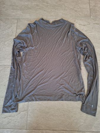 Damen Langarmshirt comma grau / Grösse 42 
