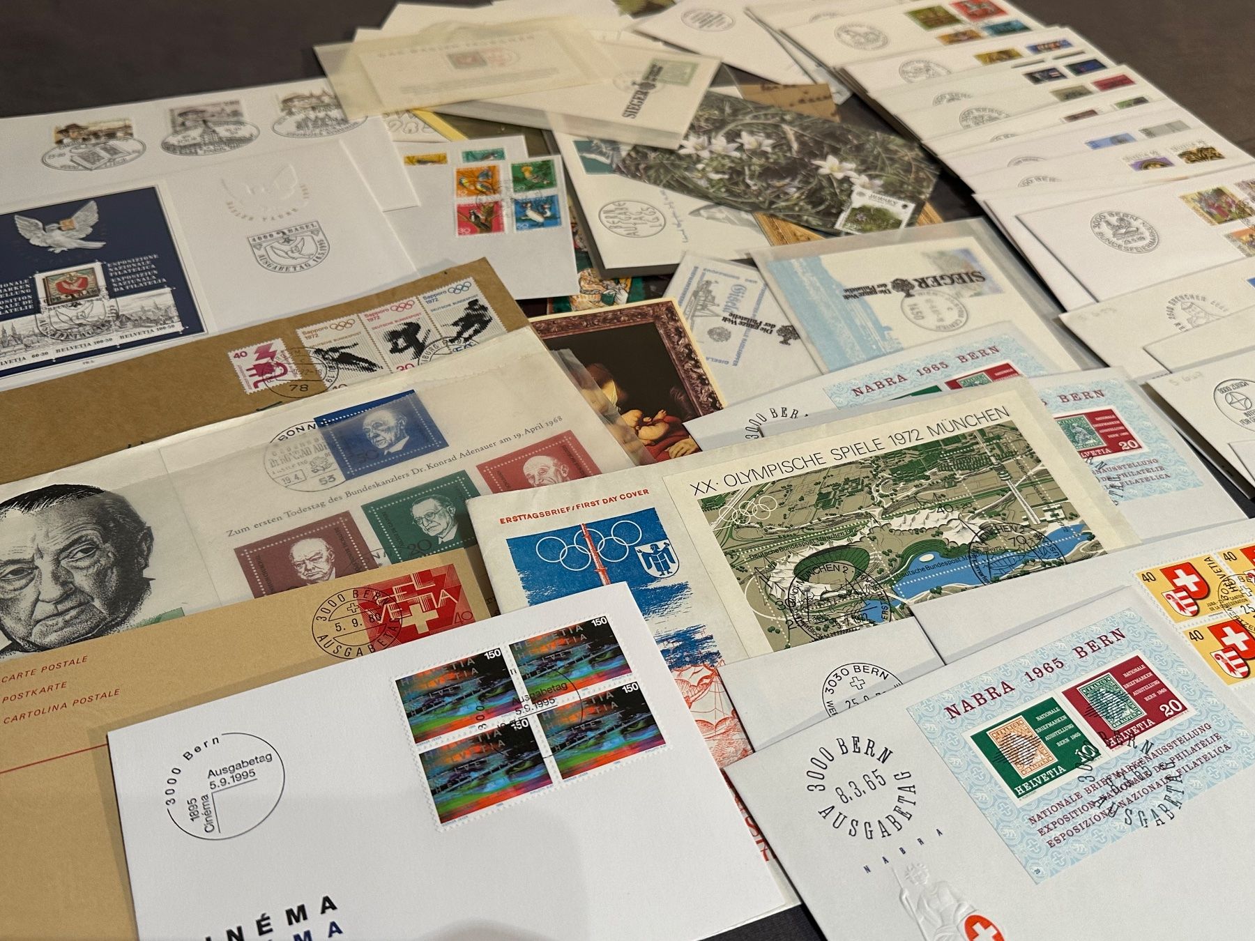 Tutti i francobolli: Sammlung Briefe Weltweit - Schweiz – Usato da Stettfurt venduto da 2442
