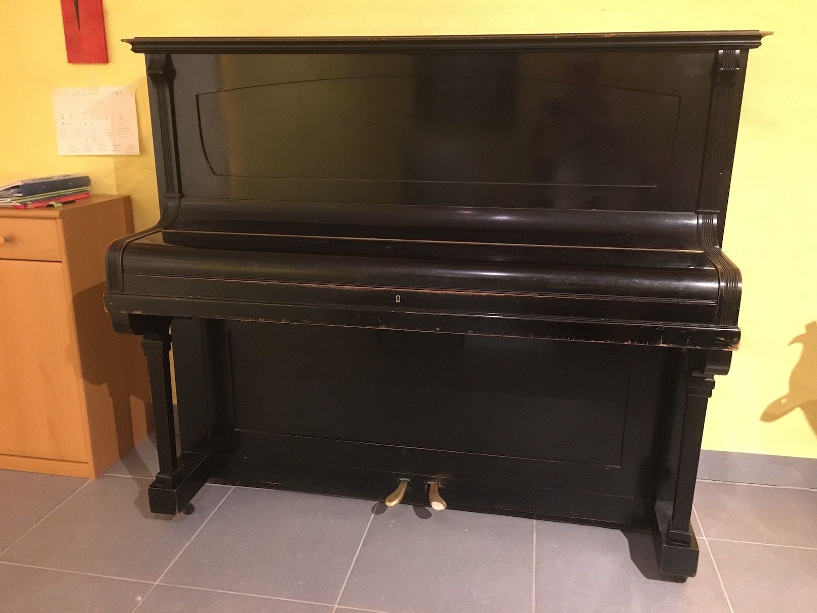 Schmidt-Flohr Strumenti musicali: DONNE piano droit – Usato da BASSINS venduto da lulu150971