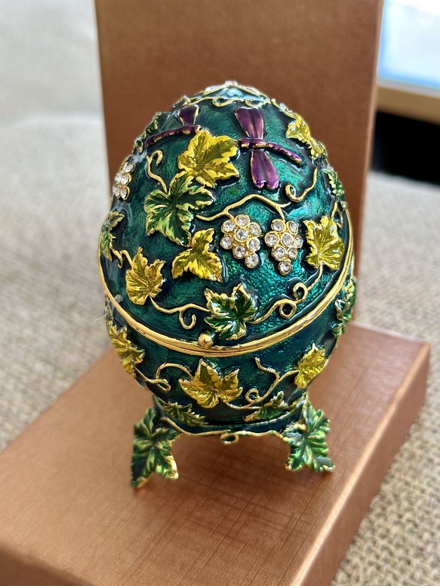 Tutte le decorazioni: Ostereier, Deko, Schmuck Box – Nuovo e nell'imballaggio originale da Otelfingen venduto da Amanda.Z