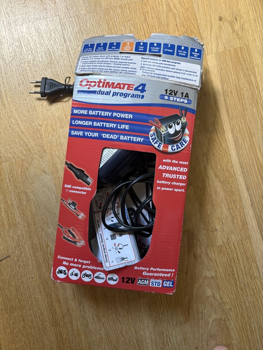Ladegeräte: Optimate 4 Batterie Charger 12V 1A – Gebraucht aus Zürich von ellegant_ 1