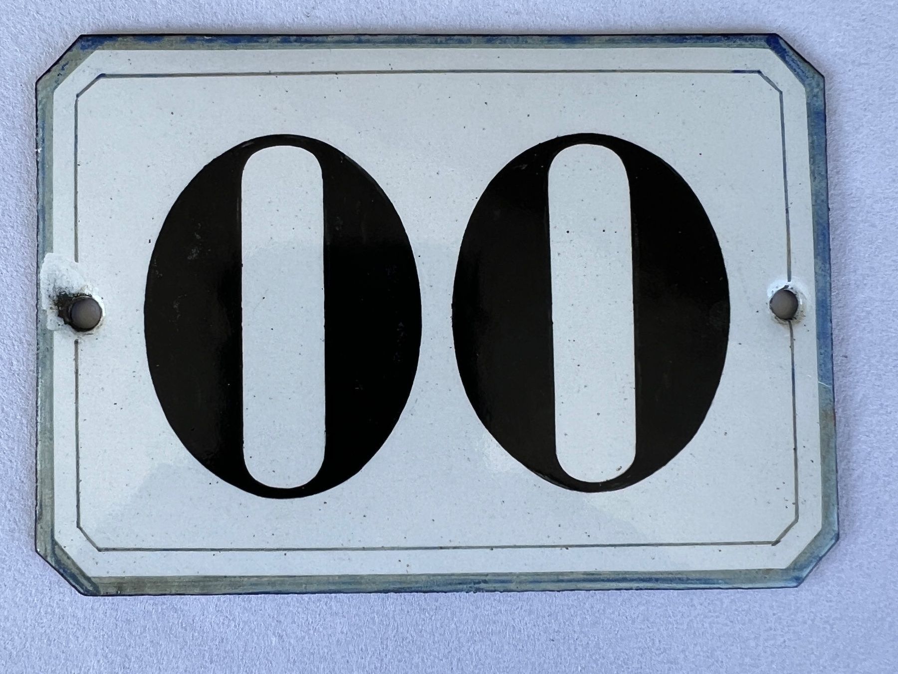 Insegne: 1 Email 00 Schildchen  100x70 mm – Usato da Kriens venduto da redez