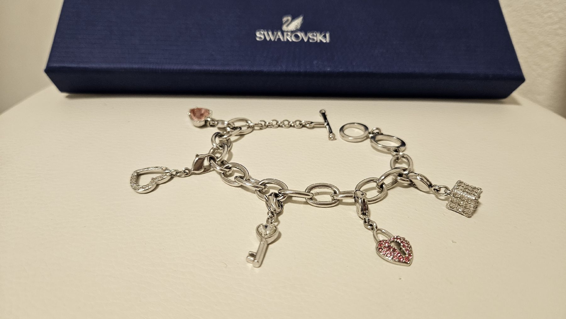 Swarovski Bracciali & Braccialetti: Swarovski Charms Armband Bettelarmband – Usato da Schaan venduto da car_wrv2 1