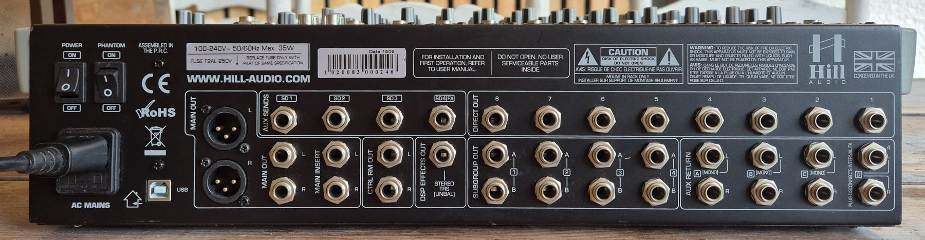 Mischpulte: Table de mixage Hill Audio MultiMix LMR-2442FX-C / USB – Gebraucht aus Courtételle von pau_6g7z 1