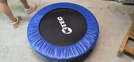 Fitness Trampolin K-Tec blau guter Zustand