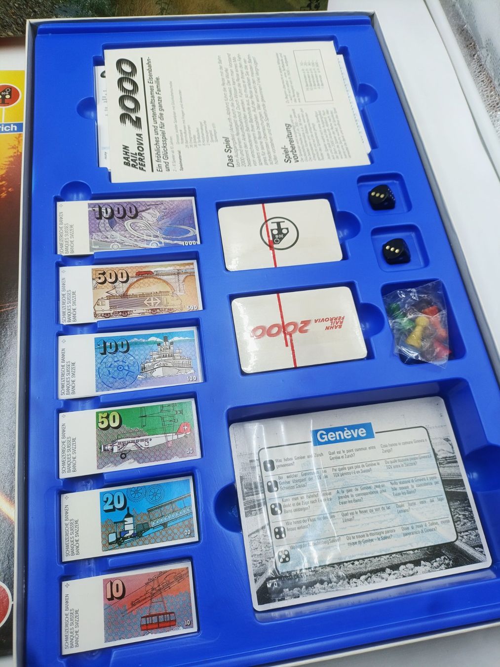 Giochi: Bahn 2000 Brettspiel von Editoy – Usato da Wil SG venduto da Donaldus 4