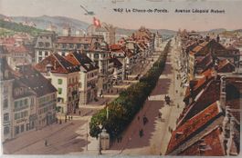 LA CHAUX-DE-FONDS -  Avenue Léopold Robert - 1916