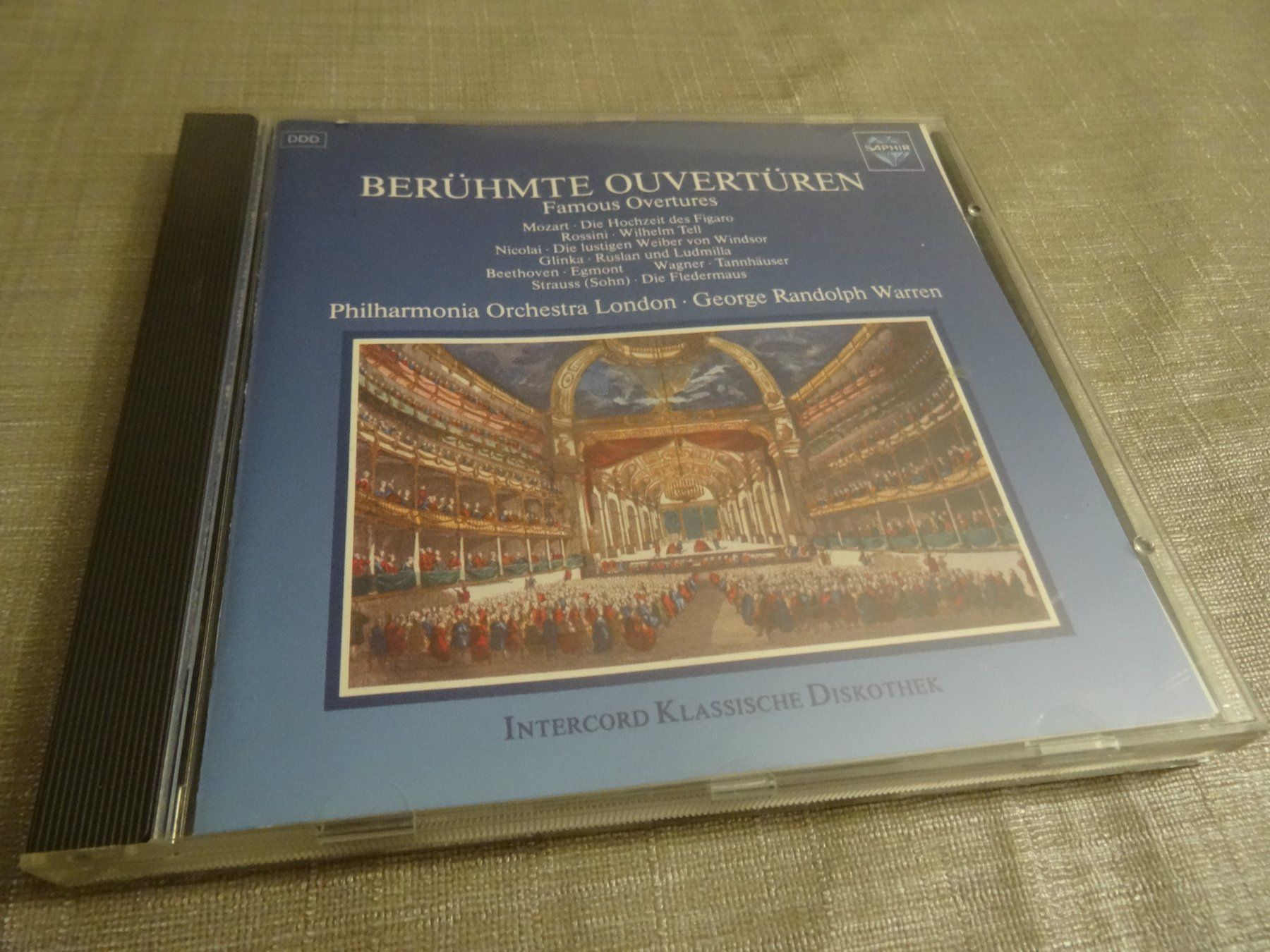 CD: Klassische Musik-CD: Berühmte Ouvertüren – Usato da Olten venduto da Disc-Ausverkauf