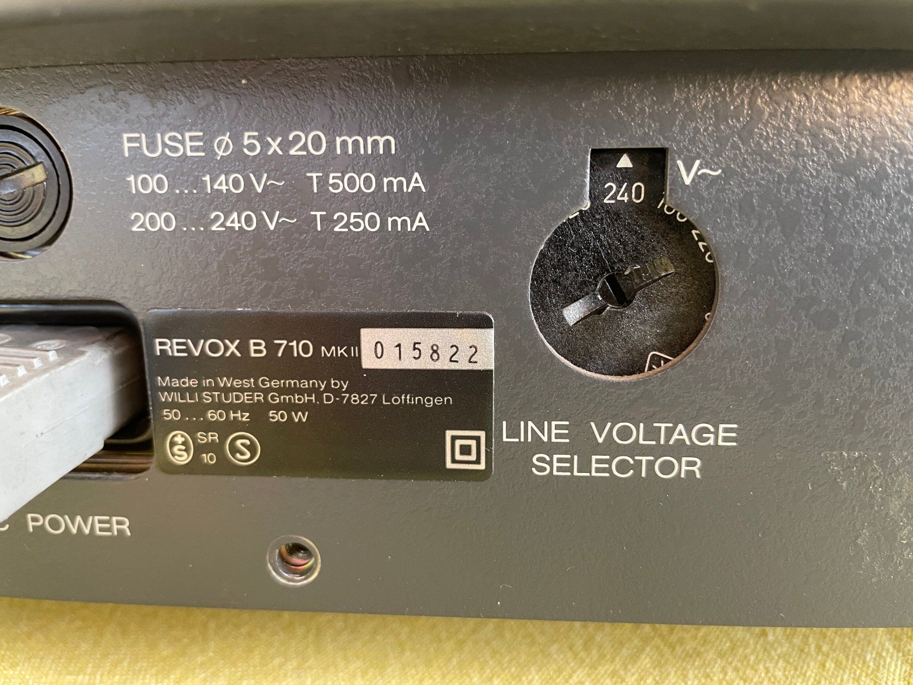 Revox Apparecchi a nastro: Revox B710 MKll  neues Nextel – Usato da Arbon venduto da atorum 9