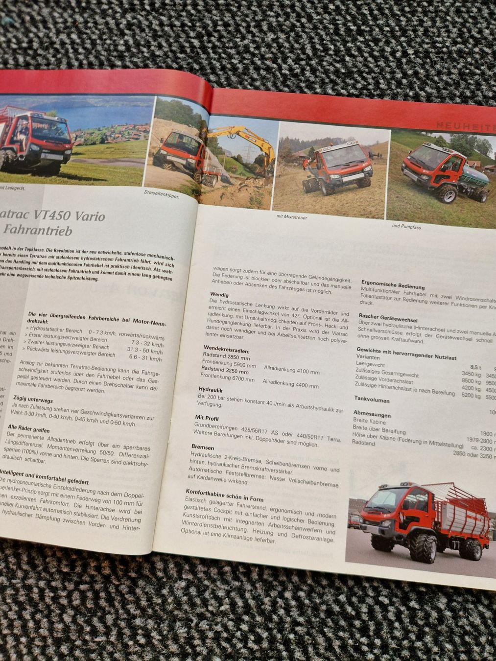 Aebi Trattori: Original Aebi Professional Ausgabe 4 – Usato da Dürnten venduto da Bachtel84 2