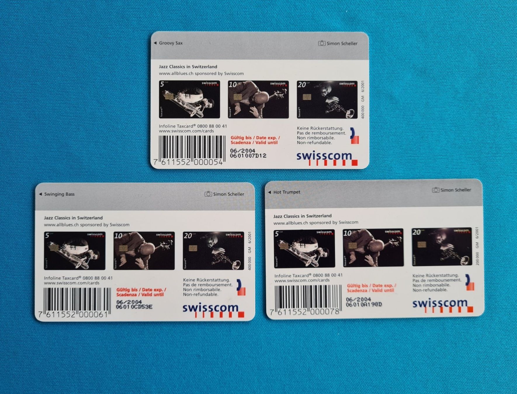 Swisscom Telefon- & Taxkarten: Taxcard Swisscom – Gebraucht aus Saland von V-Tour 1