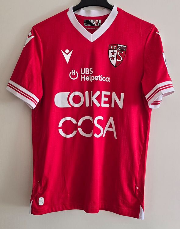 Maillots de corps & Pantalons: FC Sion Home Dress Saison 24-25 – D'occasion à Auw par VIMM-78