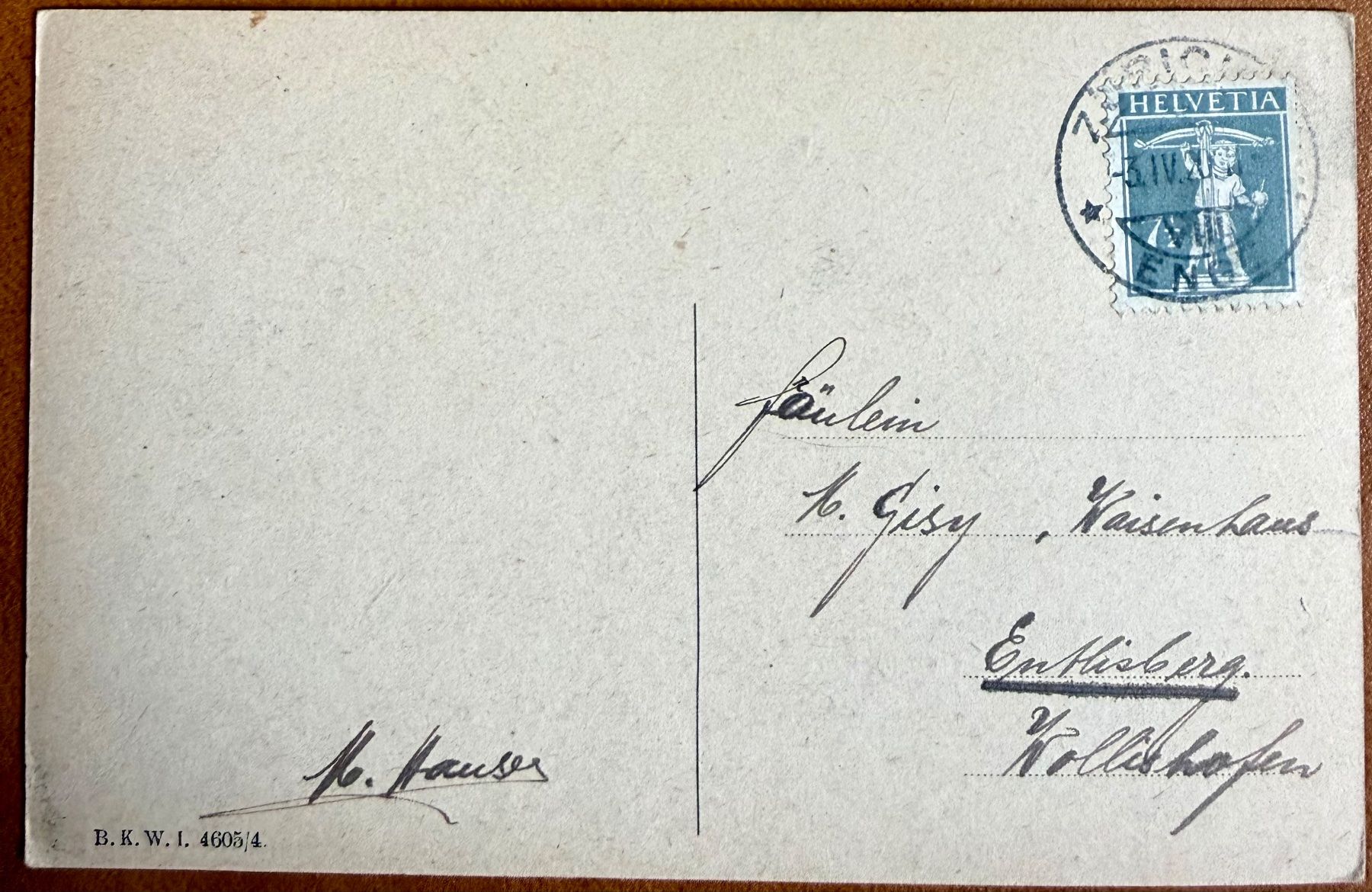 Cartoline postali: Fröhliche  Ostern - Joyeuse Pâques  - Kinder 1920 – Usato da Lutry venduto da Ediego 1