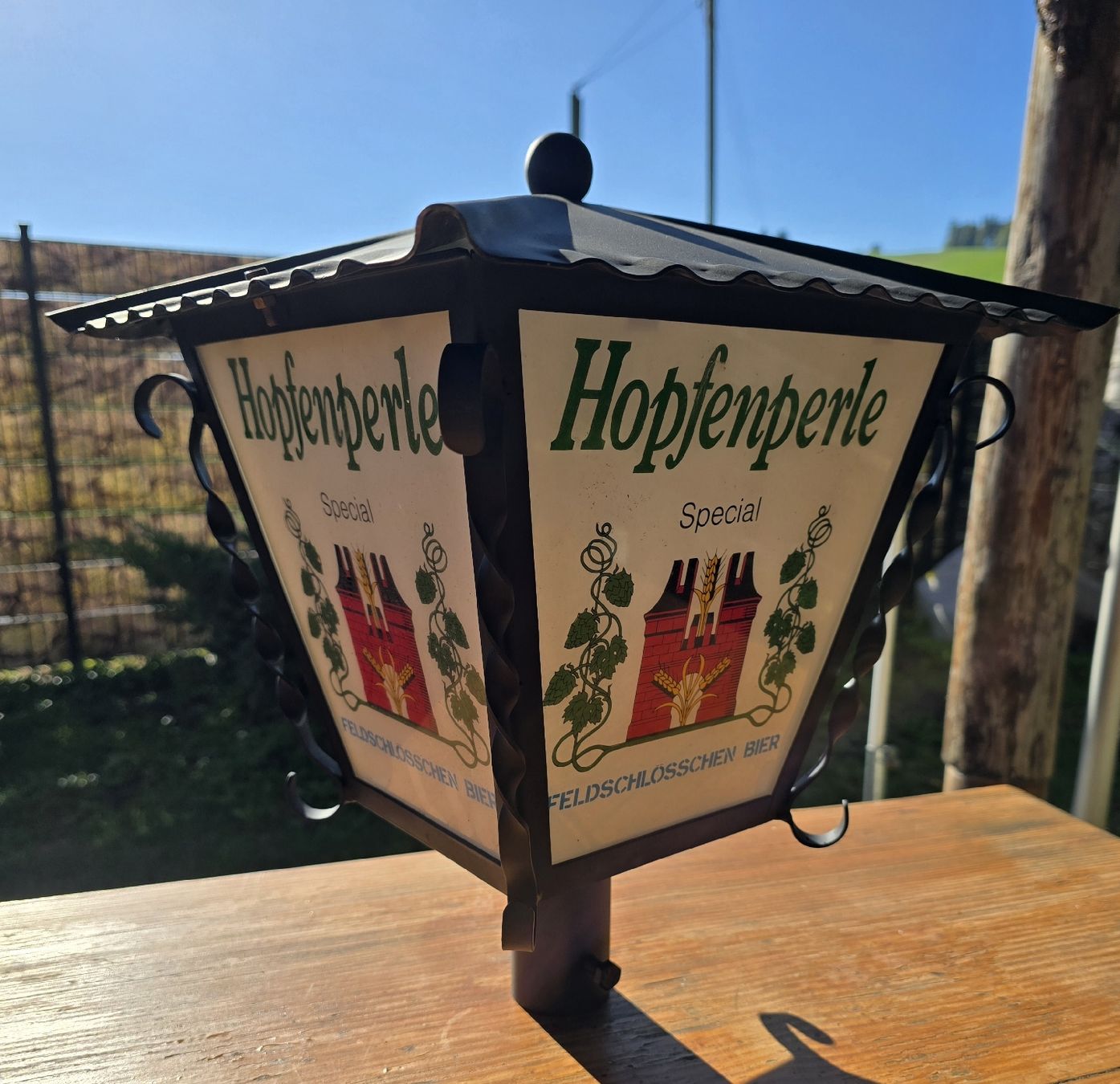 Lampen: Feldschlösschen Laterne/Lampe – Gebraucht aus Burgistein von maia13 2