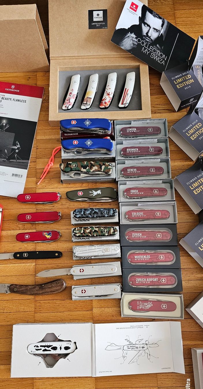 Victorinox Coltelli tascabile: Victorinox Sackmesser Sammlung – Nuovo e nell'imballaggio originale da Volketswil venduto da Rego66 3