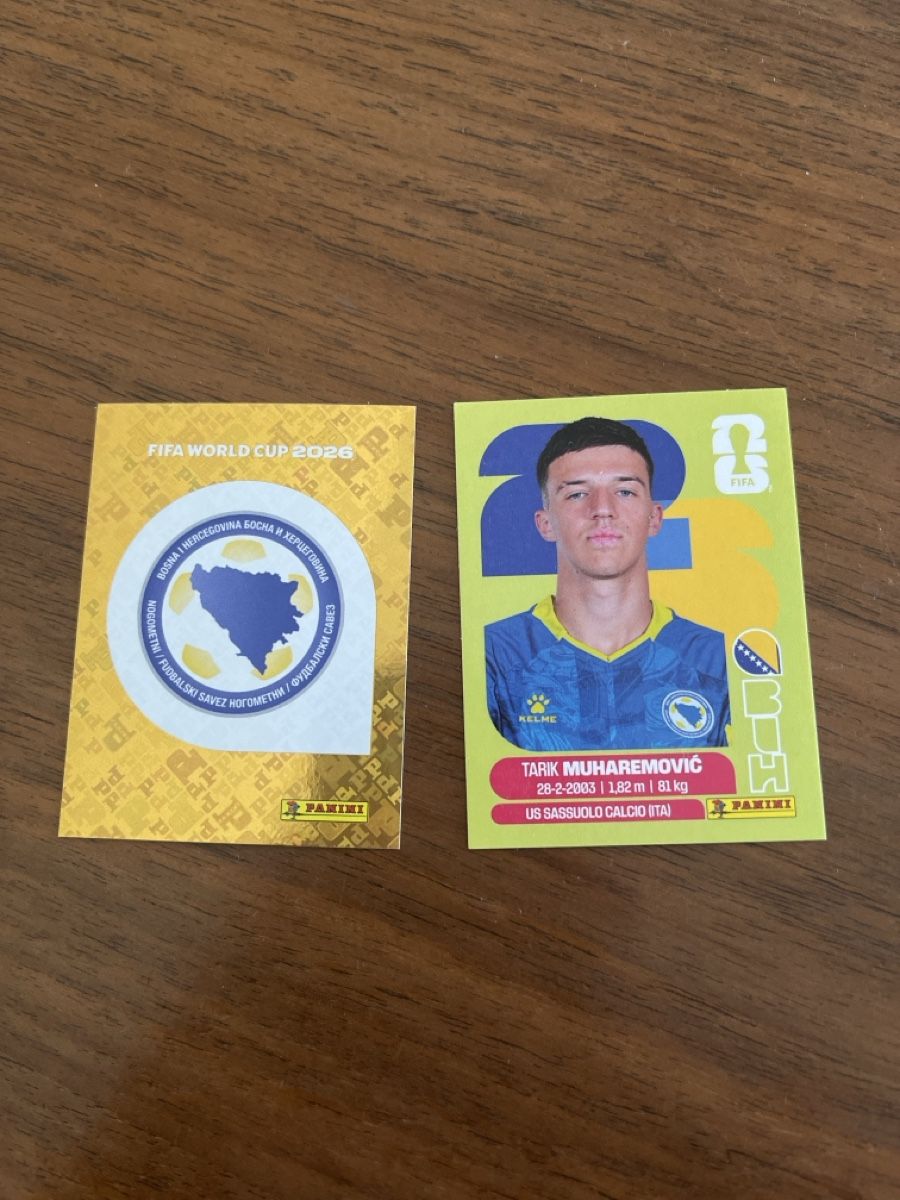 Panini Carte collezionabili: Panini Sticker WM 2026 - BIH 1 / BIH5 – Usato da Lampenberg venduto da monnen