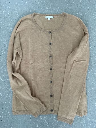 Cardigan in der Farbe Camel on Parenti's