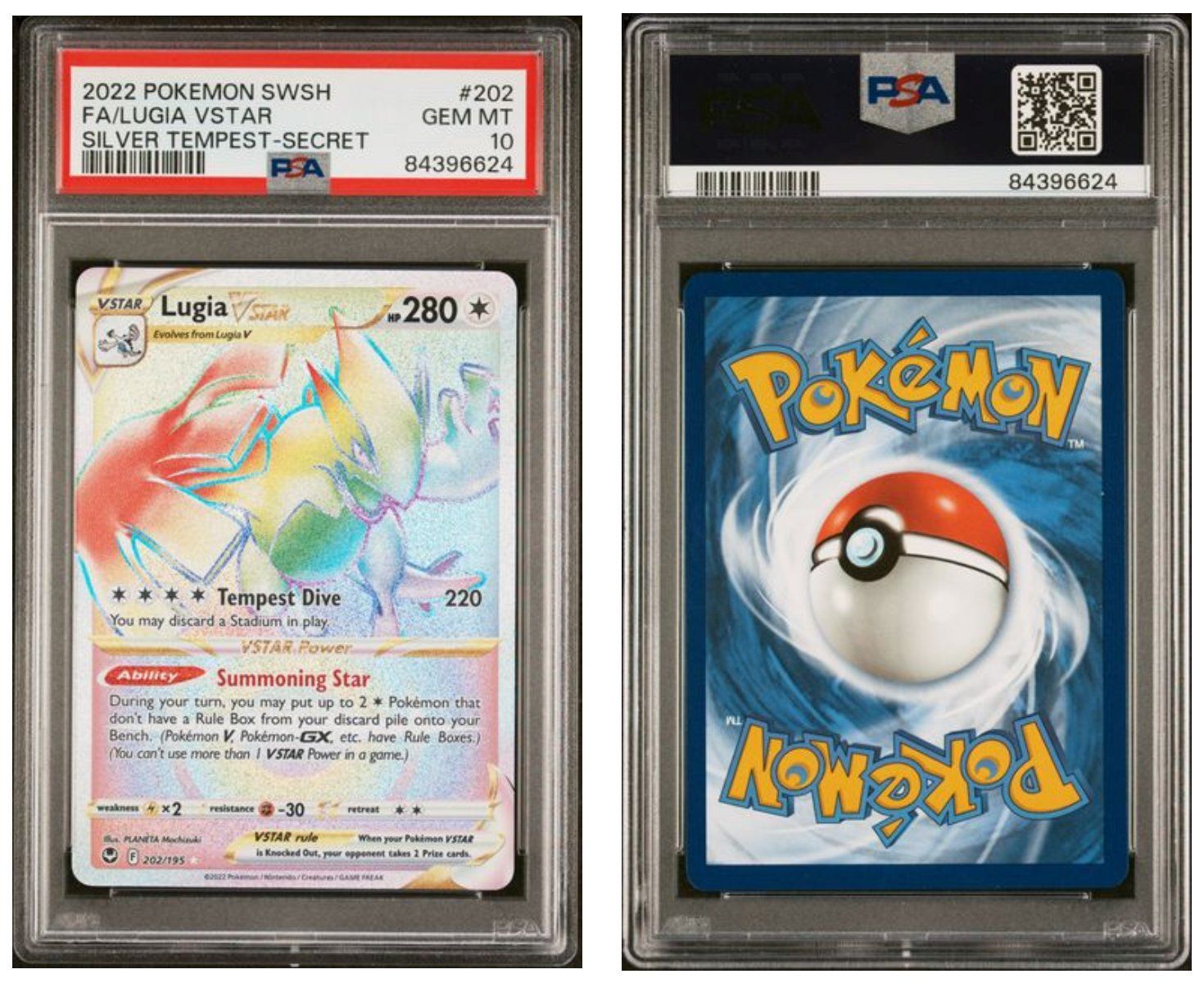 Pokémon Cartes à collectionner: Lugia VSTAR 202 RR PSA 10 – D'occasion à Zürich par PACE79