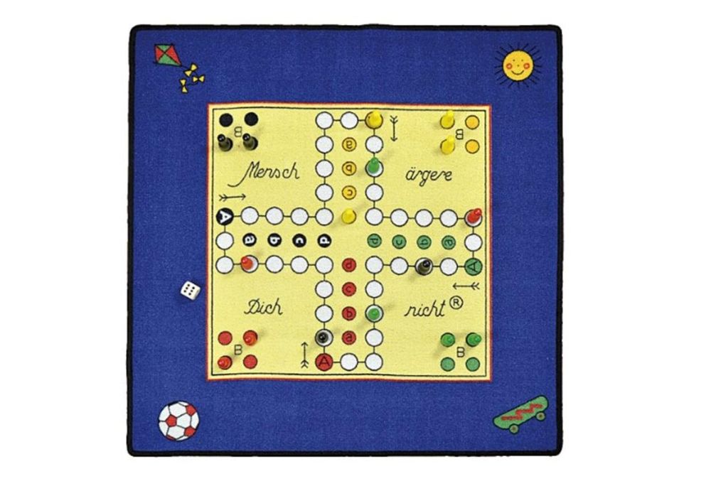 Spielteppich " Mensch ärgere Dich nicht" | Kaufen auf Ricardo