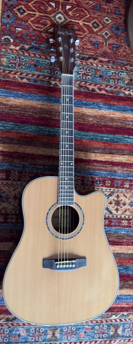 Musikinstrumente: Harley Benton D-120CE NT – Gebraucht aus Baden von Pligi